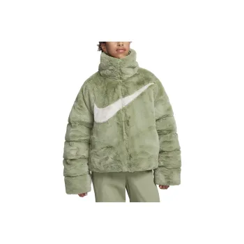 Nike Sportswear Essential Velvet feel Coat Women's Green