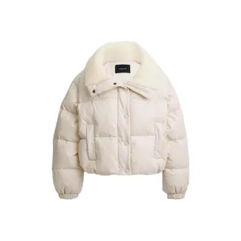 COACH FW23 Puffer Jacket Women's Ivory White
