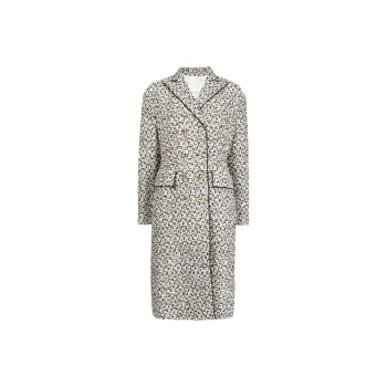GIAMBATTISTA VALLI Coats Women's Ecru