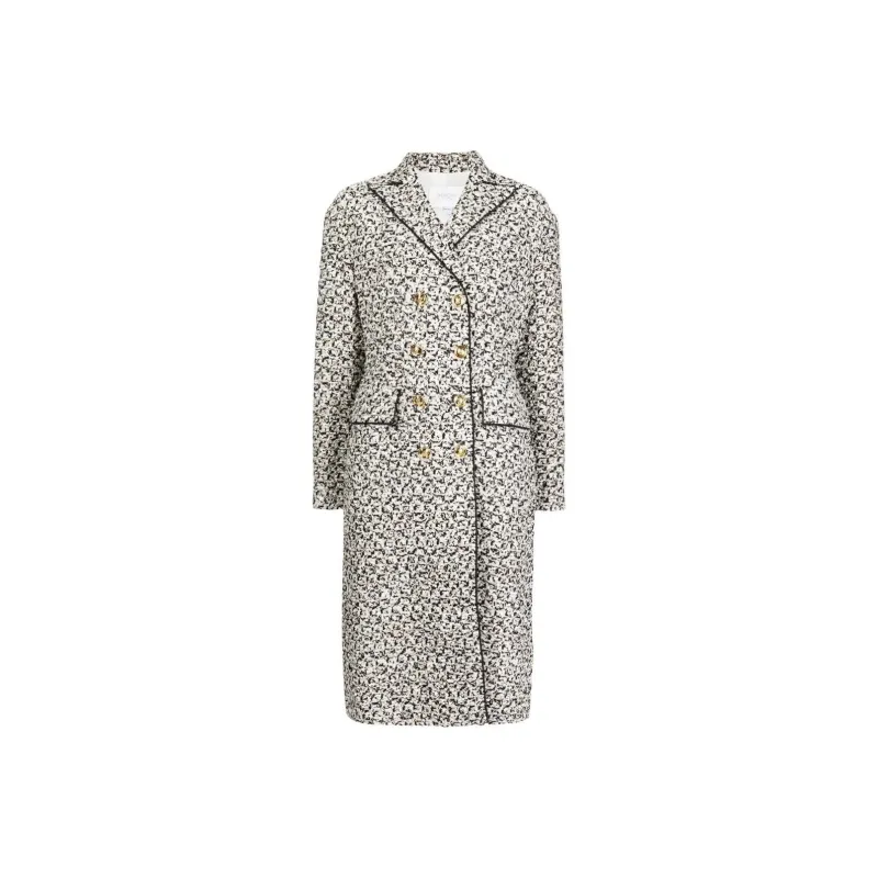 GIAMBATTISTA VALLI Coats Women's Ecru-0