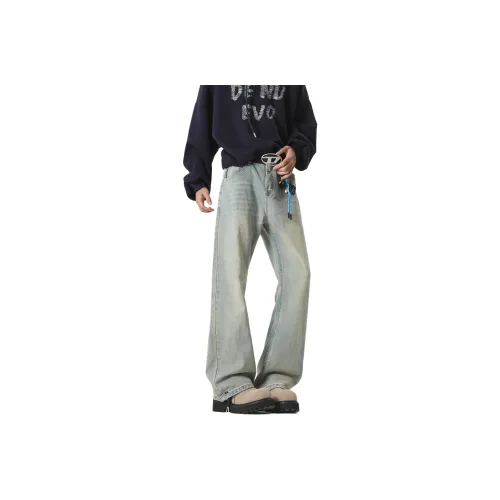 Maxim's De Paris Jeans Unisex Vintage Blue