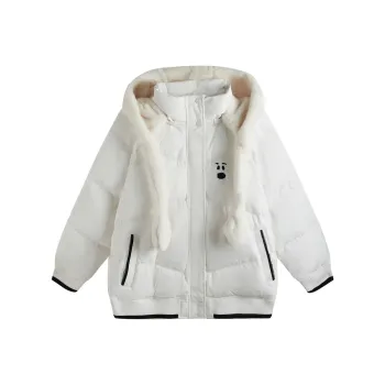 FUN X Snoopy FW24 Down Jacket Women's White