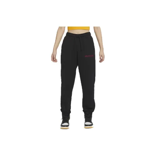 JORDAN Knitted Sweatpants Women's Black