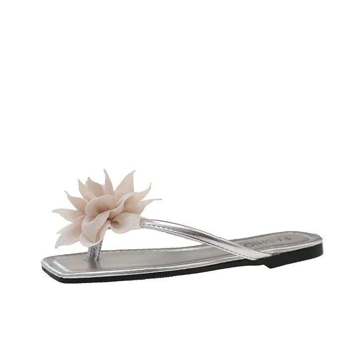 Puppytown Rubber Sole Abrasion Resistant Slip Resistant Flip Flops Women's-10