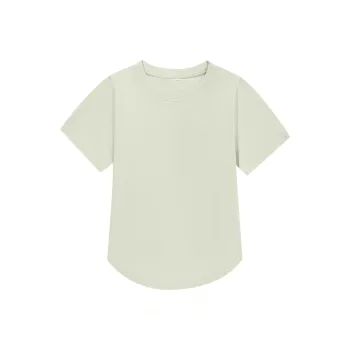 ZAO FU NIAO T Shirts Women's ZFN NKDT 009 Sage Green