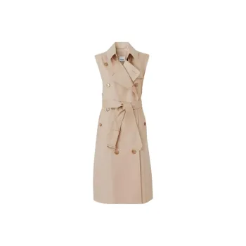 Burberry Trench Coats Women's Brown