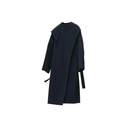 HERMES Velvet Jackets Women's Dark Blue