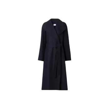 Burberry Velvet Jackets Women's Marine Black