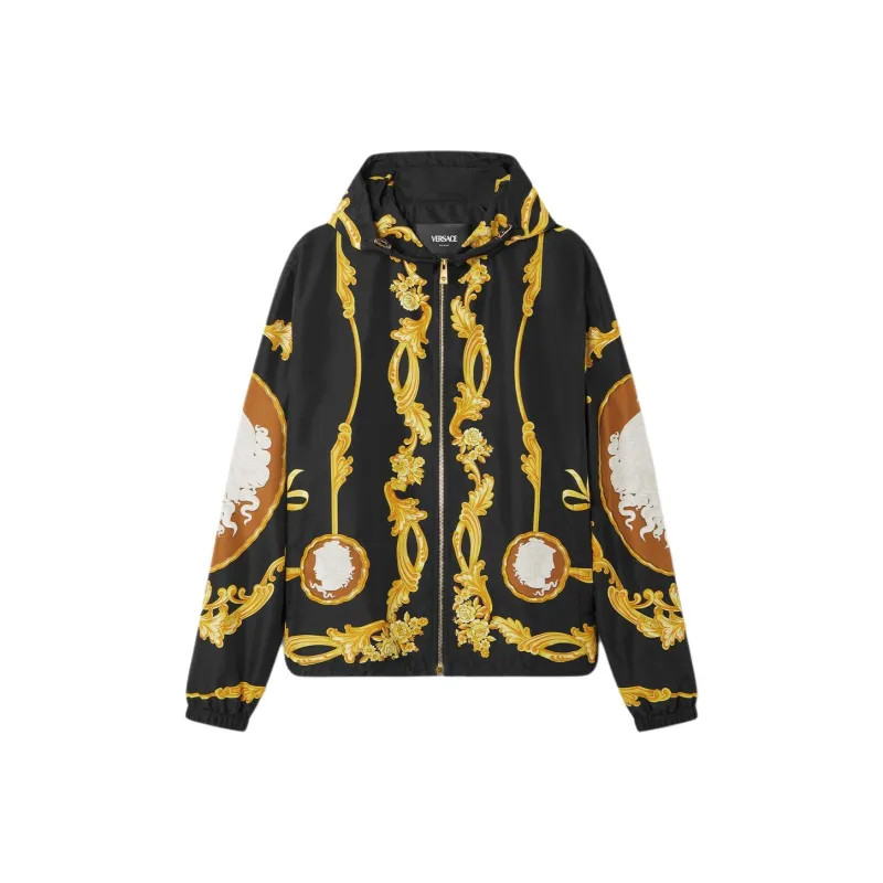VERSACE Cameo Hooded Jacket-0