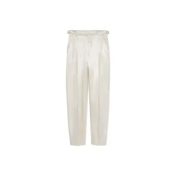 GUCCI Knitted Sweatpants Women's White