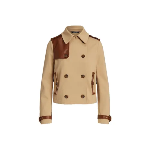 Polo Ralph Lauren Trench Coats Women's Brown