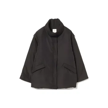 Beams Puffer Jacket Women's Black