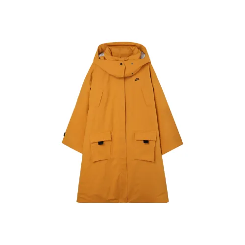 Nike Puffer Jackets Women's Light Curry Yellow