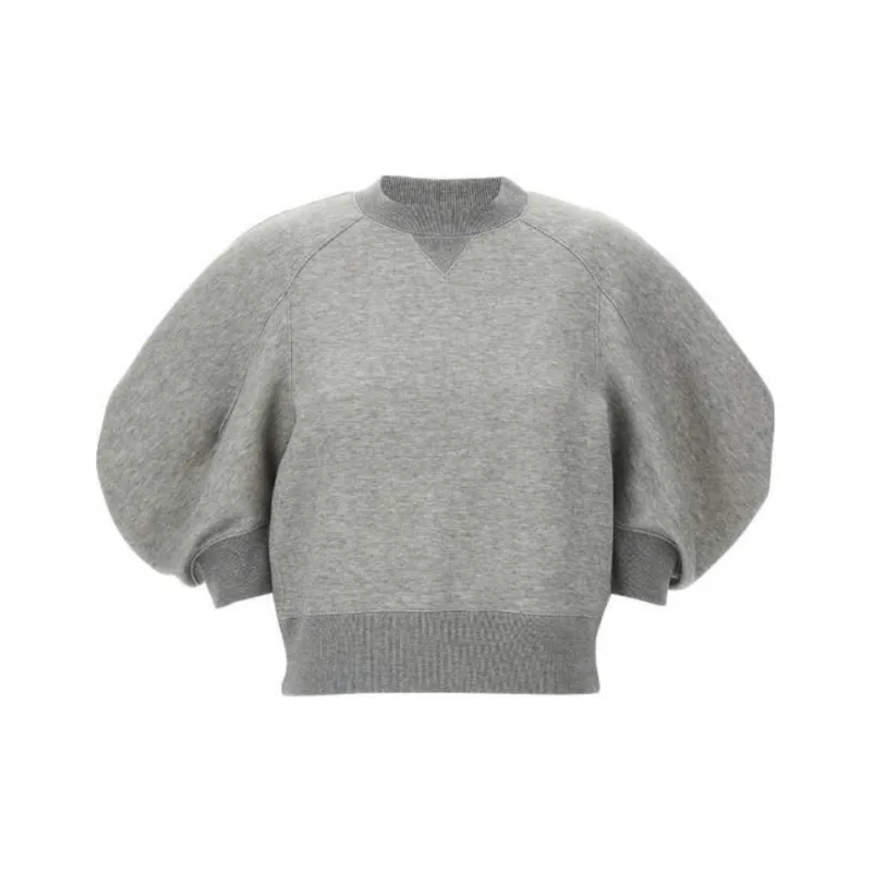Sacai Crewneck Baloon Sleeved Sweatshirt-0
