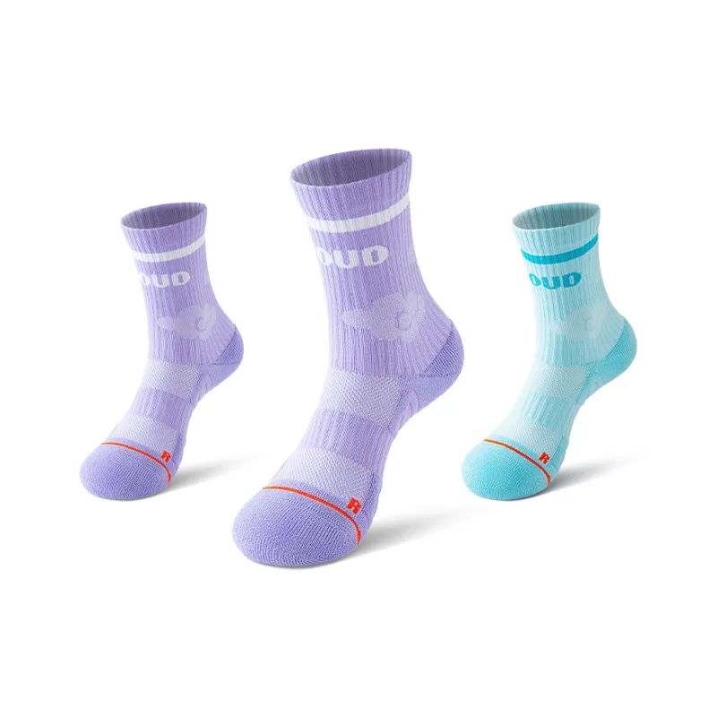 Taste The Color Mid Calf Socks Women's 3 Pack-9