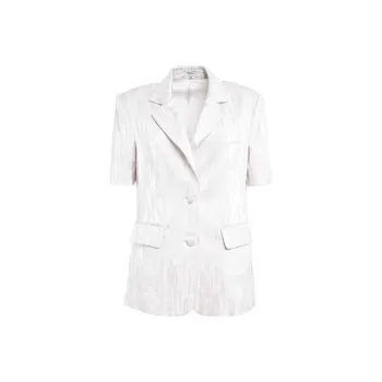 BESIONIA SS24 Business Suits Coats Women's Light Purple