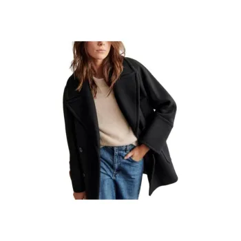 Sézane Coats Women's Black