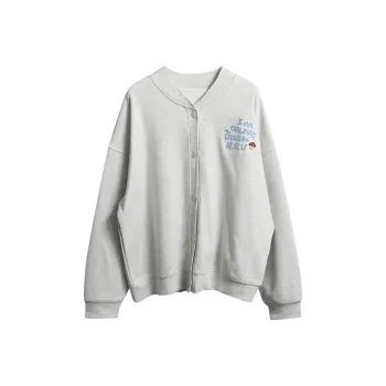 PAZZO Sweatshirt Women's White Heather Gray