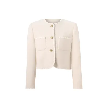 AVENEMENT Cropped Coats Women's