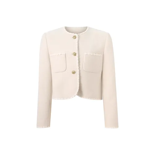 AVENEMENT Cropped Coats Women's
