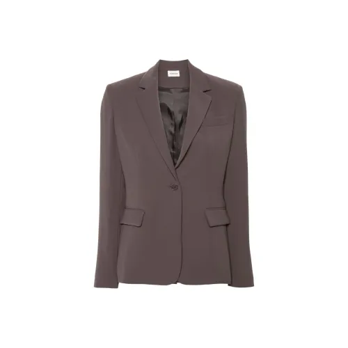 PAROSH SS24 Business Suits Coats Women's Cannon Barrel Gray