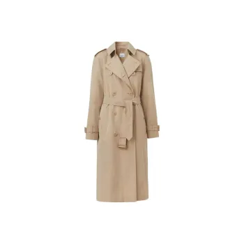 Burberry Trench Coats Women's Camel