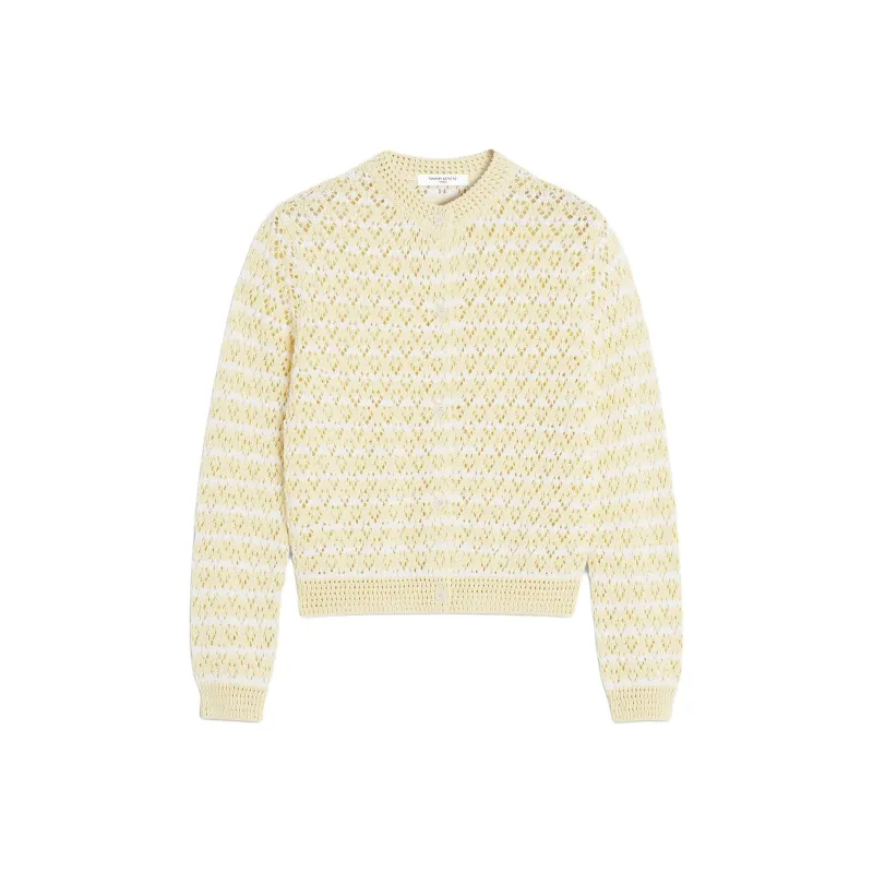 Maison Kitsune Two tone Cardigan-0