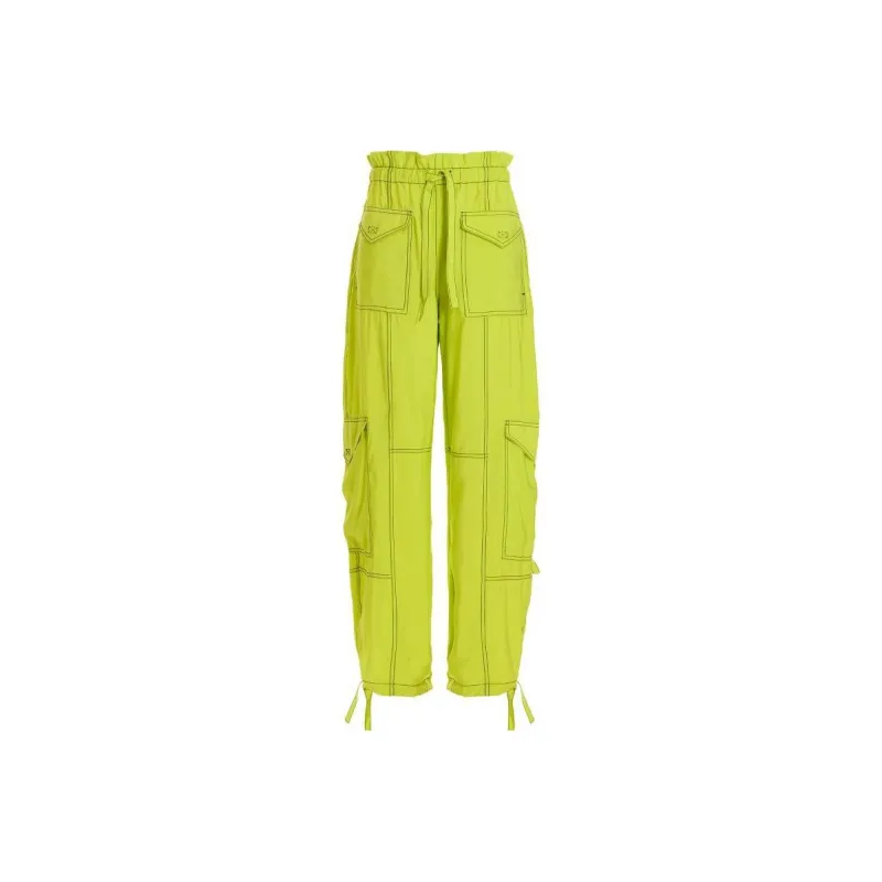 GANNI Casual Pants Women's Green-0