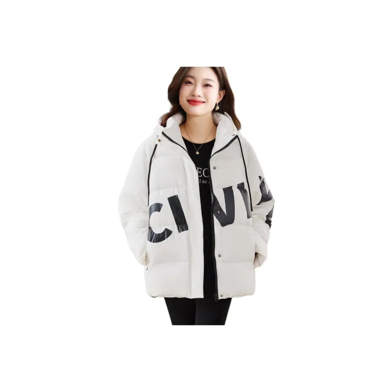 Emodues Puffer Jacket Women's White-0