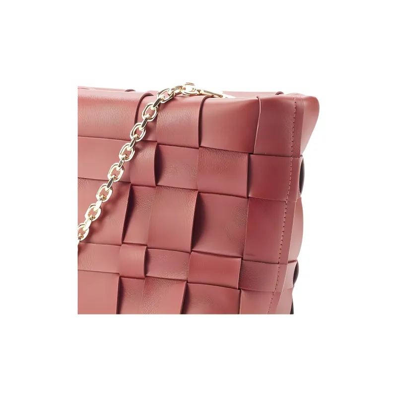 3.1 Phillip Lim Cow Leather Shoulder Bag Women's Pomegranate Red-3
