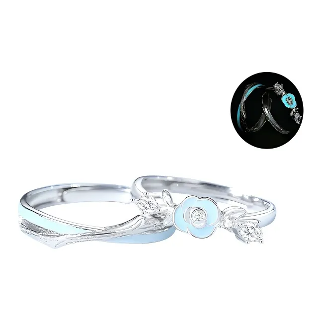 CLARKIA FLOWER S925 Silver Rings Unisex-0