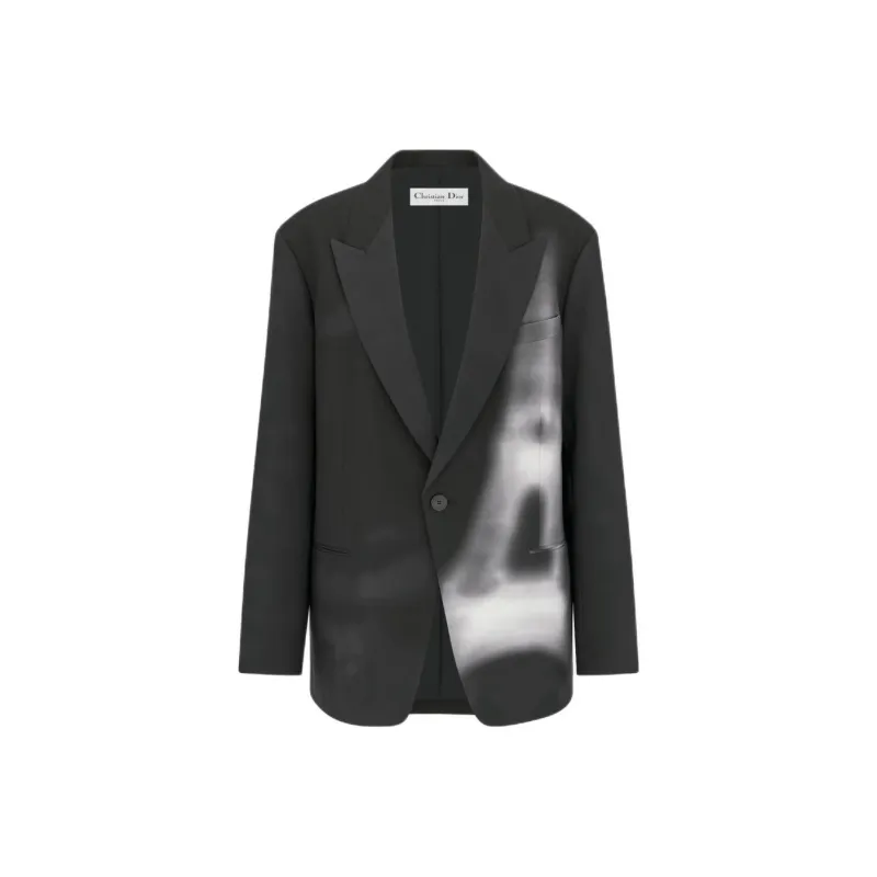 DIOR SS24 Business Suits Coats Women's Black-0