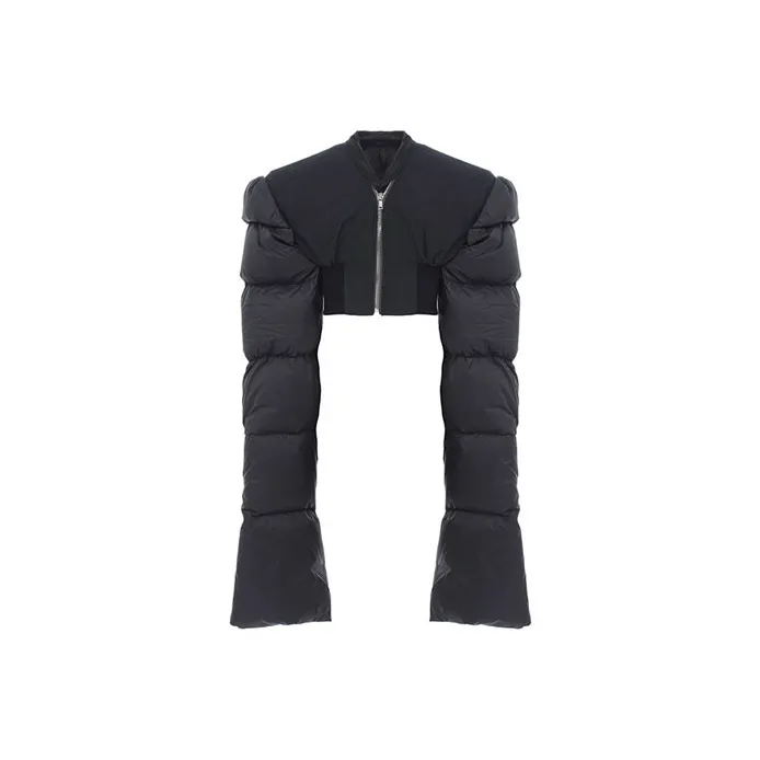 RICK OWENS/RO Cropped Coats Women's Black-0