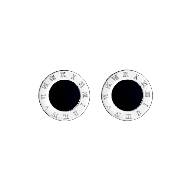 Lady Go Titanium Steel Stud Earrings Unisex-3