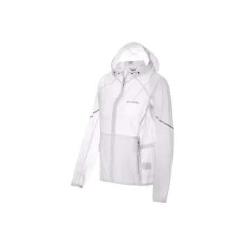 Columbia SS24 Breathable, Quick Dry, Windproof, Abrasion Resistant, UV Protection Sun Protection Clothing Women's White