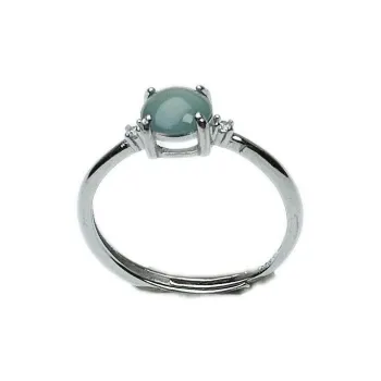 PUPAN Ice Glutinous Jadeite Rings Women's