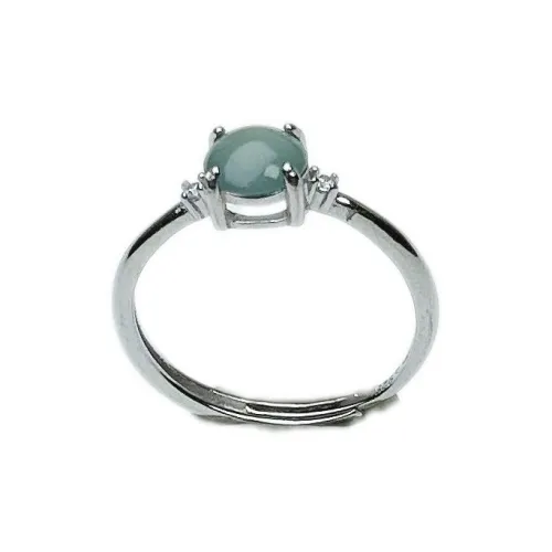 PUPAN Ice Glutinous Jadeite Rings Women's