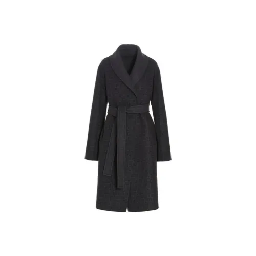 Givenchy Velvet Jackets Women's Dark Gray