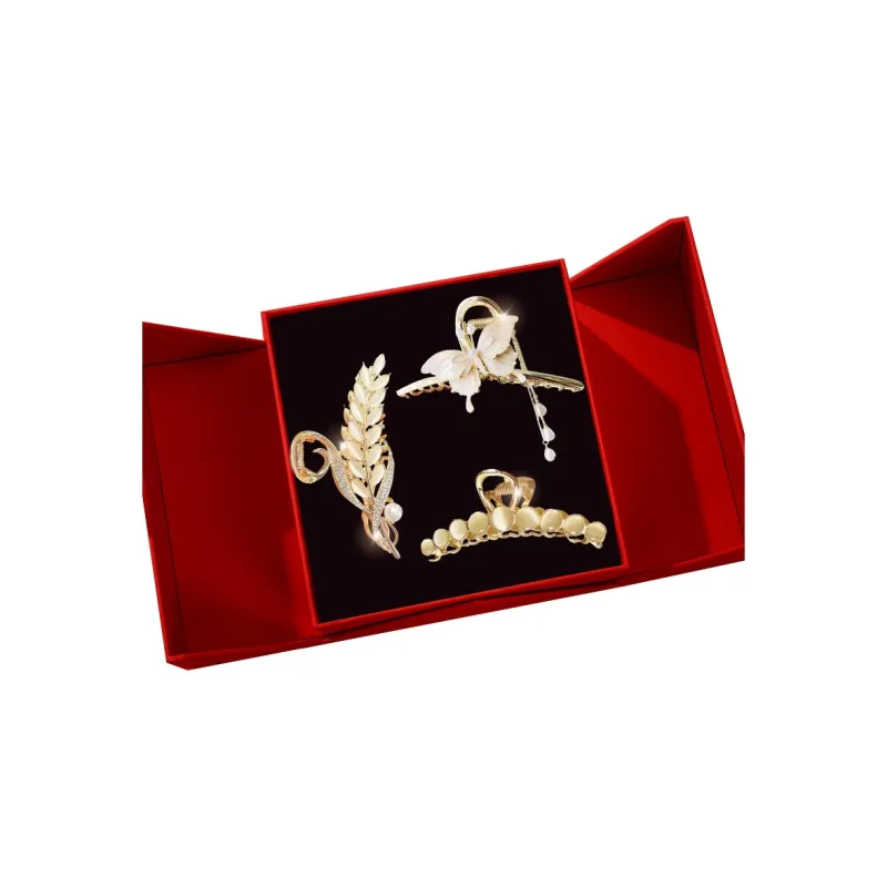 Enchanting Cat Alloy Hair Clips Women's-6