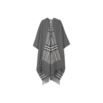 Burberry Cloaks Women's Gray