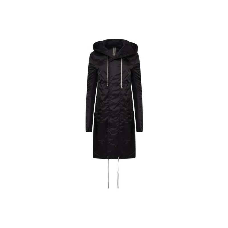 RICK OWENS Parka Coats Women's Black-0