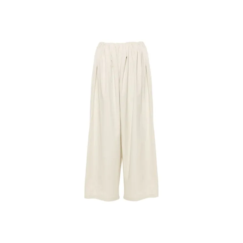 MM6 Maison Margiela Chalk Trousers-0