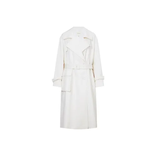 Marisfrolg Trench Coats Women's White