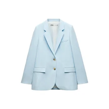 ZARA ZW Series Business Suit Women's Light Blue