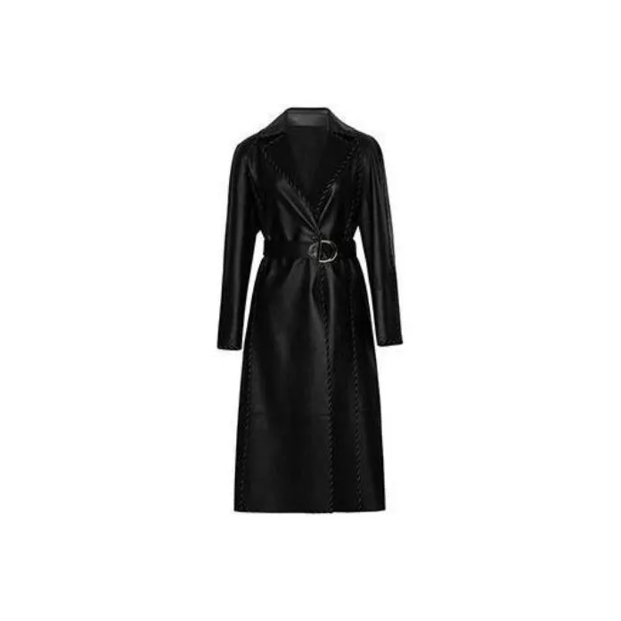MEIYANG Trench Coats Women's-0