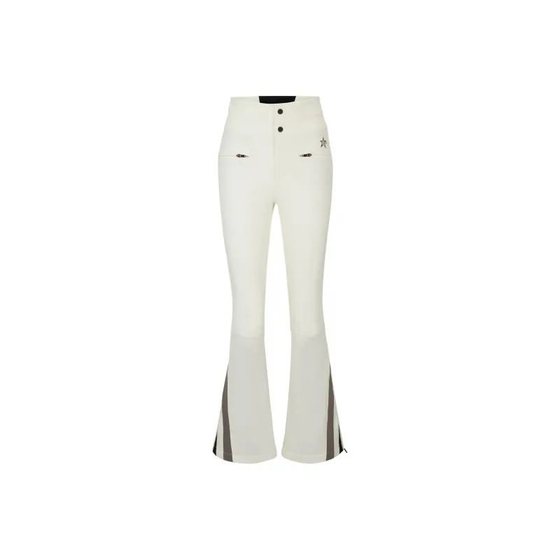 HUGO BOSS x PERFECT MOMENT Ski Trousers With Stripes And Branding Casual Pants Women's White-0
