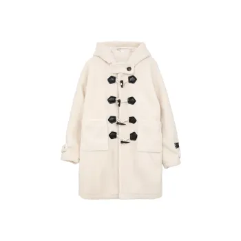 SUNSUNTOWN Velvet Jackets Women's White