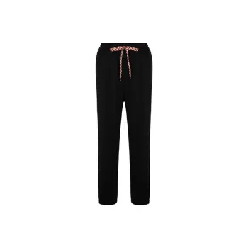 Burberry Knitted Sports Pants Women's Black