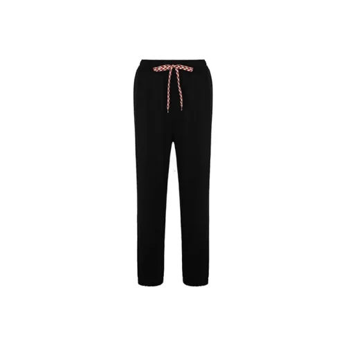 Burberry Knitted Sports Pants Women's Black