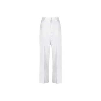 Sacai Button Detailed High Waist Trousers